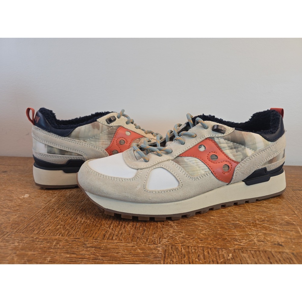 Saucony Shadow Original 'Grey Camo Blue' Mens Sneakers Shoes Size 9.5 S70592-1